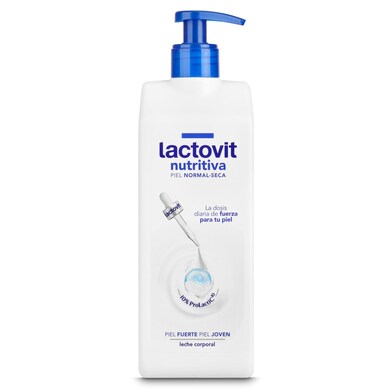 Leche corporal nutritiva piel normal-seca Lactovit bote 400 ml-1 Leche corporal nutritiva piel normal-seca Lactovit bote 400 ml-1