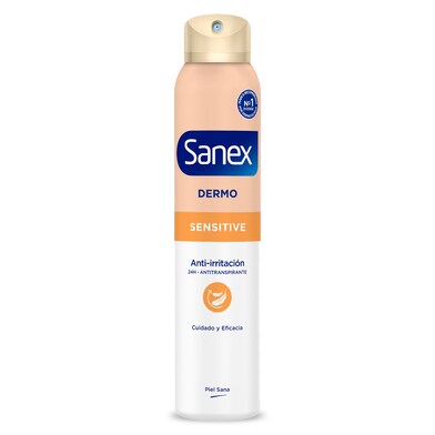 Desodorante sensitive Sanex spray 200 ml-0