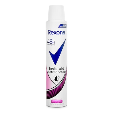 Desodorante invisible on black + white Rexona spray 200 ml-0