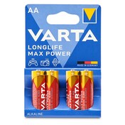 Pila alcalina max power aa Varta blister 4 unidades