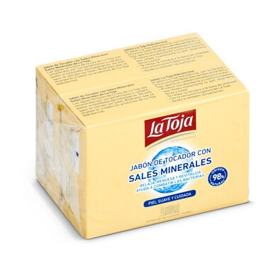 Jabón de manos con sales minerales La toja pastilla 2 x 125 g-0 Jabón de manos con sales minerales La toja pastilla 2 x 125 g-0