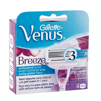 Recambio maquinilla mujer Gillette Venus Breeze blister 4 unidades-0 Recambio maquinilla mujer Gillette Venus Breeze blister 4 unidades-0