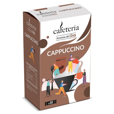 Café cappuccino Cafetería de Dia caja 125 g-0