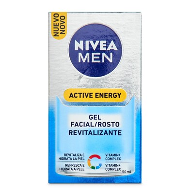 Gel facial revitalizante Nivea 50 ml-0