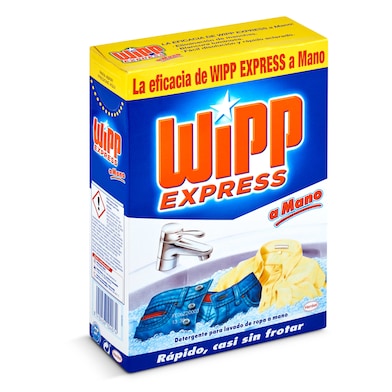 Detergente en polvo para lavar a mano Wipp Express 500 g-0