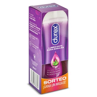 Gel de masaje y lubricante íntimo aloe Durex bote 200 ml-0