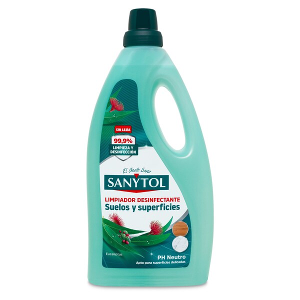Limpiador Desinfectante Limpiahogar Sanytol Botella 1,2 L.