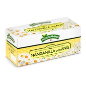 Infusión manzanilla con y anís Hornimans caja 25 unidades