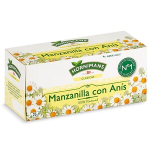manzanilla con anis 25 unidades