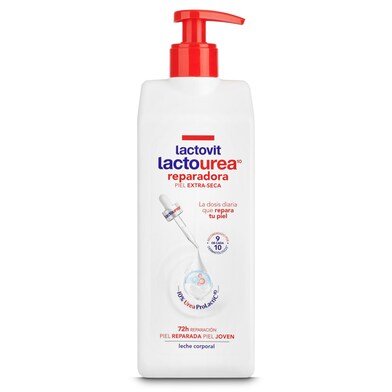Leche corporal reparadora Lactovit Lactourea bote 400 ml-1