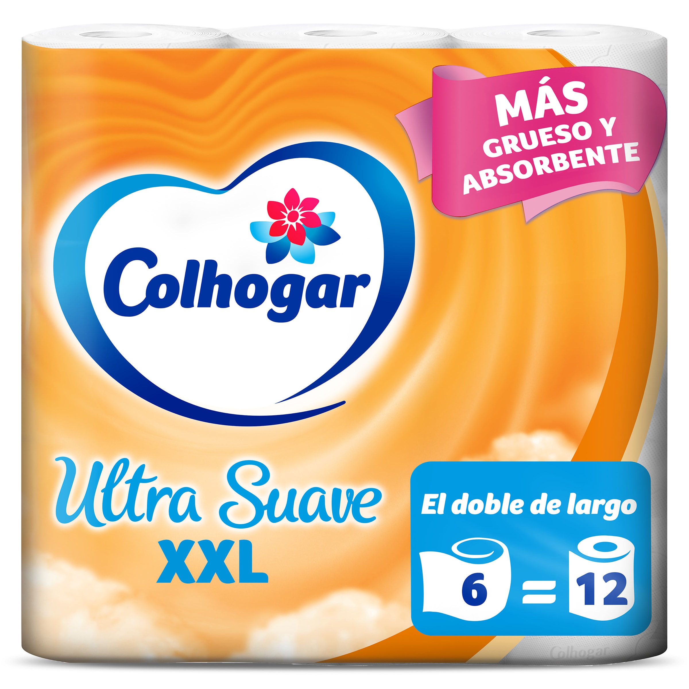 Papel higiénico xxl Colhogar bolsa 6 unidades - Supermercados DIA