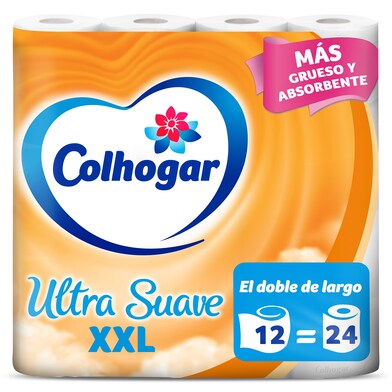 Papel higiénico xxl Colhogar 12 unidades-0