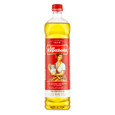 Aceite de oliva suave La española botella 1 l-0