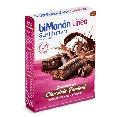 Barritas de chocolate fondant Bimanan 186 g-0