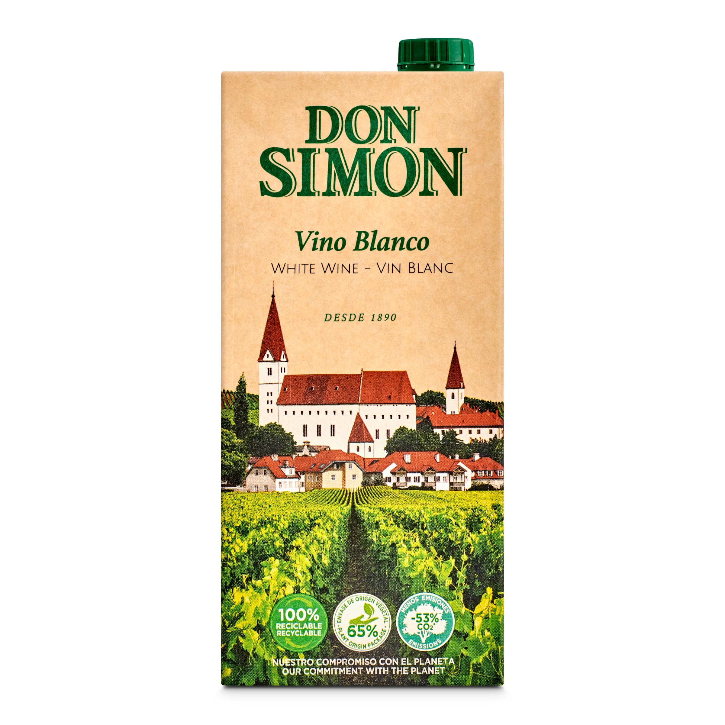Vino blanco Don Simón 1 L