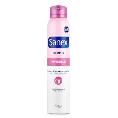 Desodorante dermo invisible Sanex spray 200 ml-0