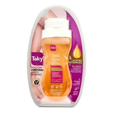 Cera depilatoria corporal con aceites naturales Taky 100 ml-0 Cera depilatoria corporal con aceites naturales Taky 100 ml-0