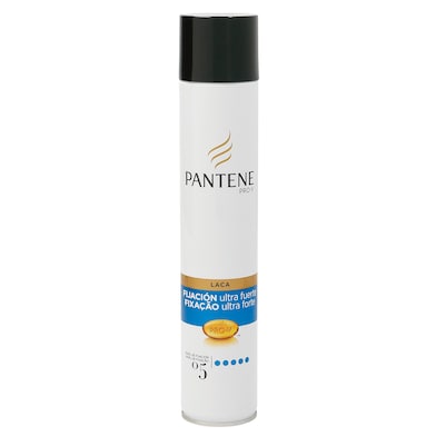 Laca fijación ultra fuerte todo tipo de cabellos Pantene spray 300 ml-0