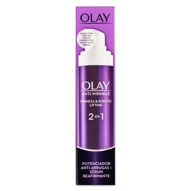 Crema anti edad dia + serum dos en uno Olay bote 50 ml-0