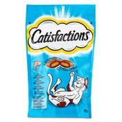 Snack para gatos con salmón Catisfaction bolsa 60 g