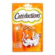 Snack para gatos con pollo Catisfaction bolsa 60 g