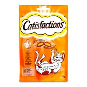 Snack para gatos con pollo Catisfaction bolsa 60 g