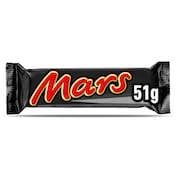 Barrita de chocolate y caramelo Mars bolsa 51 g