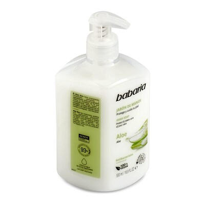 Jabón de manos líquido aloe Babaria 500 ml-0