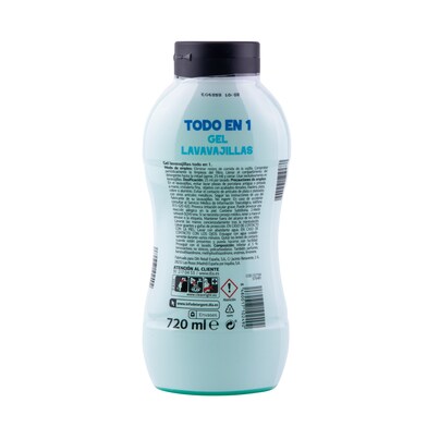 Lavavajillas máquina gel todo en uno Super Paco de Dia botella 720 ml-1 Lavavajillas máquina gel todo en uno Super Paco de Dia botella 720 ml-1