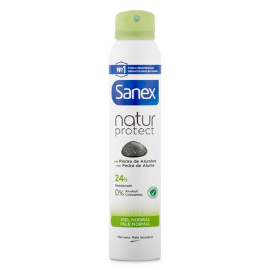 Desodorante natur protect piel normal Sanex spray 200 ml-0