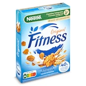 Copos de trigo integral, avena integral y arroz tostados Nestlé Fitness caja 375 g