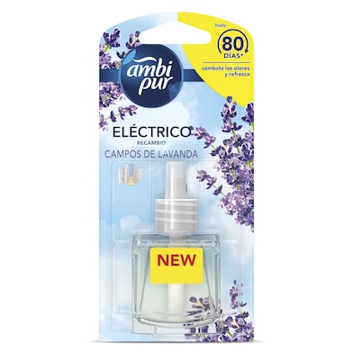 Ambientador eléctrico aroma lavanda Ambipur blister 1 unidad-0