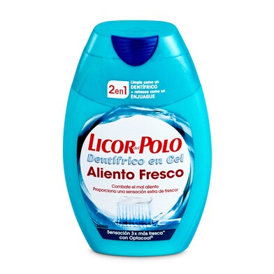 Pasta dentífrica dos en uno aliento fresco Licor del polo 75 ml-0