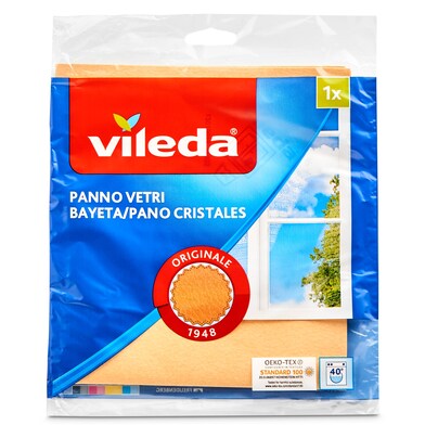 Bayeta microfibra especial cristales Vileda 1 unidad-0 Bayeta microfibra especial cristales Vileda 1 unidad-0