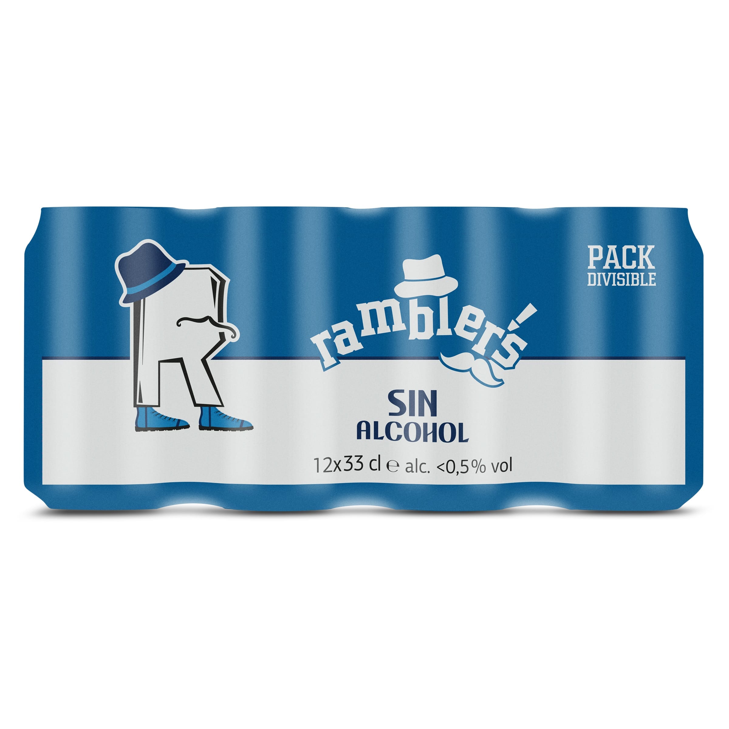 Cerveza sin alcohol Dia Ramblers pack 12 x 33 cl