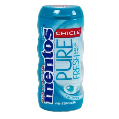 Chicles sabor menta fresca sin azúcar Mentos 30 g-0