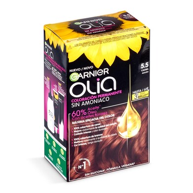 Tinte caoba nº 5,5 Olia caja 1 unidad-0 Tinte caoba nº 5,5 Olia caja 1 unidad-0