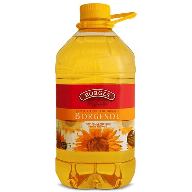 Aceite de girasol Borges garrafa 3 l-0 Aceite de girasol Borges garrafa 3 l-0