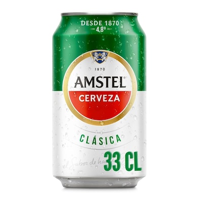 Cerveza clásica Amstel lata 33 cl-0
