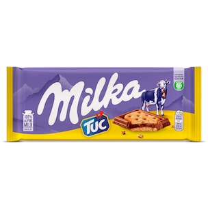 chocolate con leche cubierto de galletas 87 g