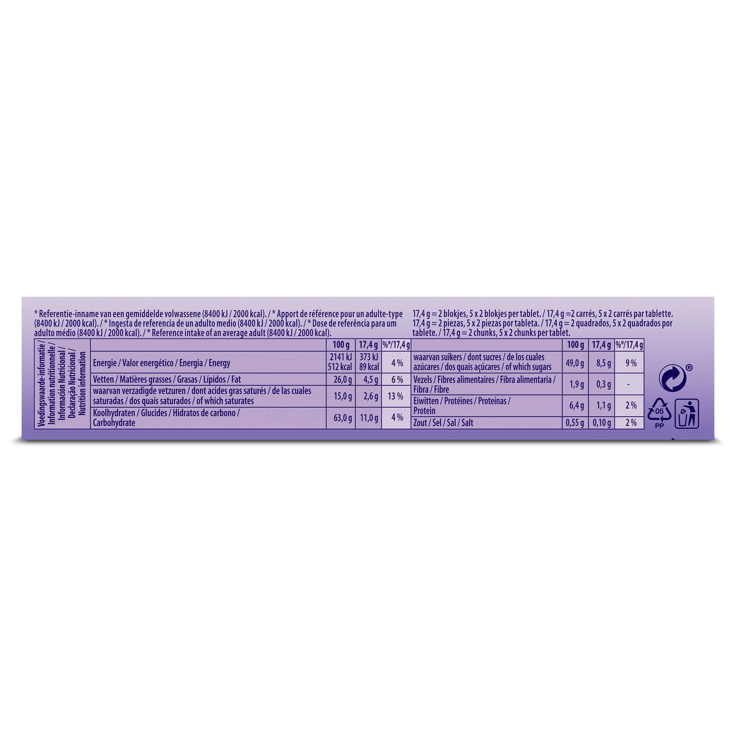 Chocolate con leche relleno de galleta lu Milka 87 g