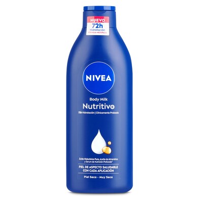 Body milk nutritivo cuidado intensivo piel seca/muy seca Nivea botella 400 ml-0