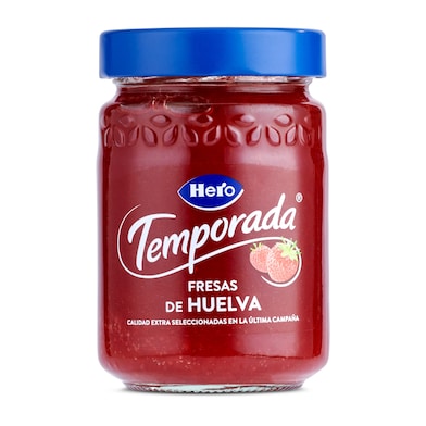 Mermelada de fresas de temporada de Huelva Hero frasco 350 g-0