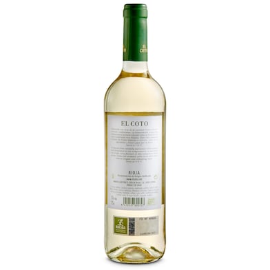 Vino blanco rioja EL COTO   BOTELLA 75 CL-1