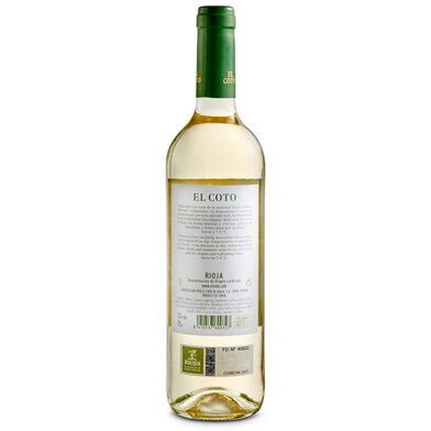 Vino blanco rioja EL COTO BOTELLA 75 CL-1 Vino blanco rioja EL COTO BOTELLA 75 CL-1