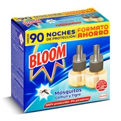 Insecticida eléctrico anti mosquitos Bloom caja 2 unidades