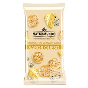 Mini tortitas de maíz y arroz sabor queso Naturmundo bolsa 75 g
