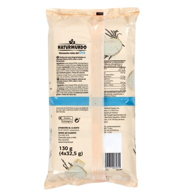 Tortitas de arroz sabor yogur Naturmundo bolsa 130 g-1 Tortitas de arroz sabor yogur Naturmundo bolsa 130 g-1