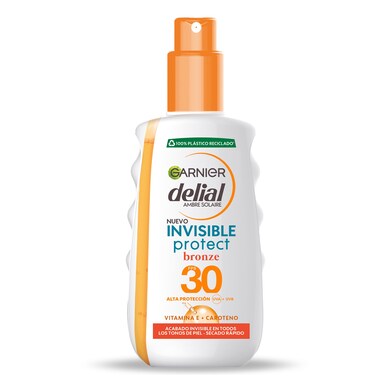 Protector solar invisible protect bronze spf 30 Delial spray 200 ml-0 Protector solar invisible protect bronze spf 30 Delial spray 200 ml-0