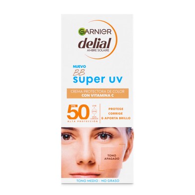 Crema protectora facial spf 50 Delial bote 50 ml-0